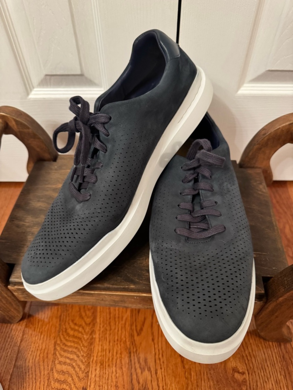 COLE HAAN  Men's GrandPrø Rally Laser Cut Sneakers